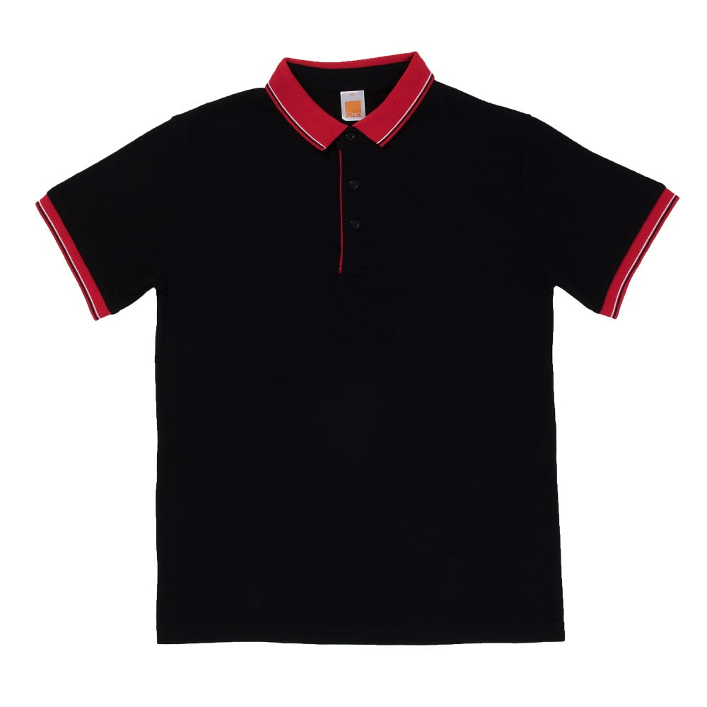 HC20 - Unisex CVC Honeycomb Tipped Collar & Cuff Polo Shirt 220-230gsm