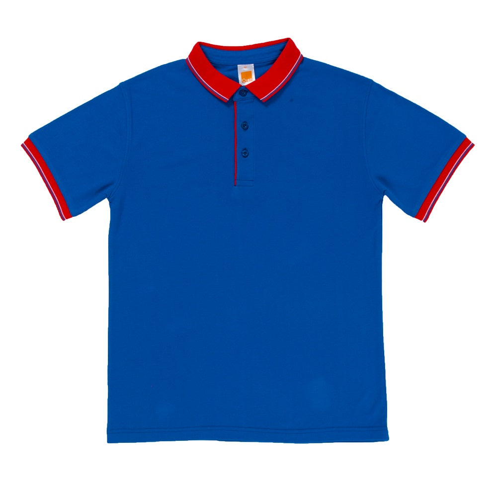 HC20 - Unisex CVC Honeycomb Tipped Collar & Cuff Polo Shirt 220-230gsm