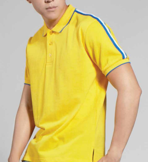 HC22 - Unisex CVC Honeycomb Tipped Collar & Cuff Polo Shirt 220-230gsm