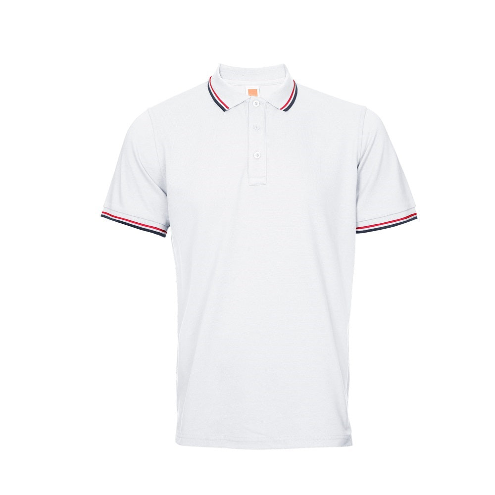 HC24 - Unisex CVC Honeycomb Tipped Collar & Cuff Polo Shirt 220-230gsm
