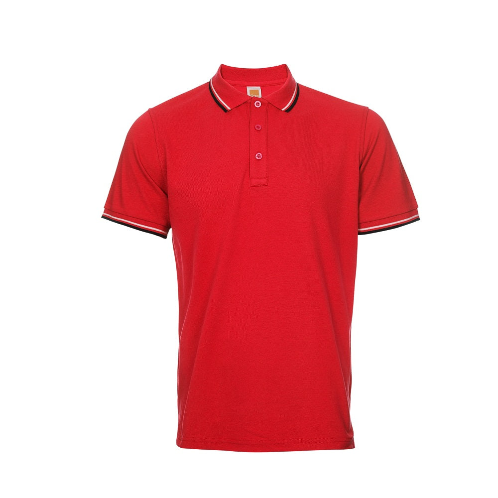 HC24 - Unisex CVC Honeycomb Tipped Collar & Cuff Polo Shirt 220-230gsm