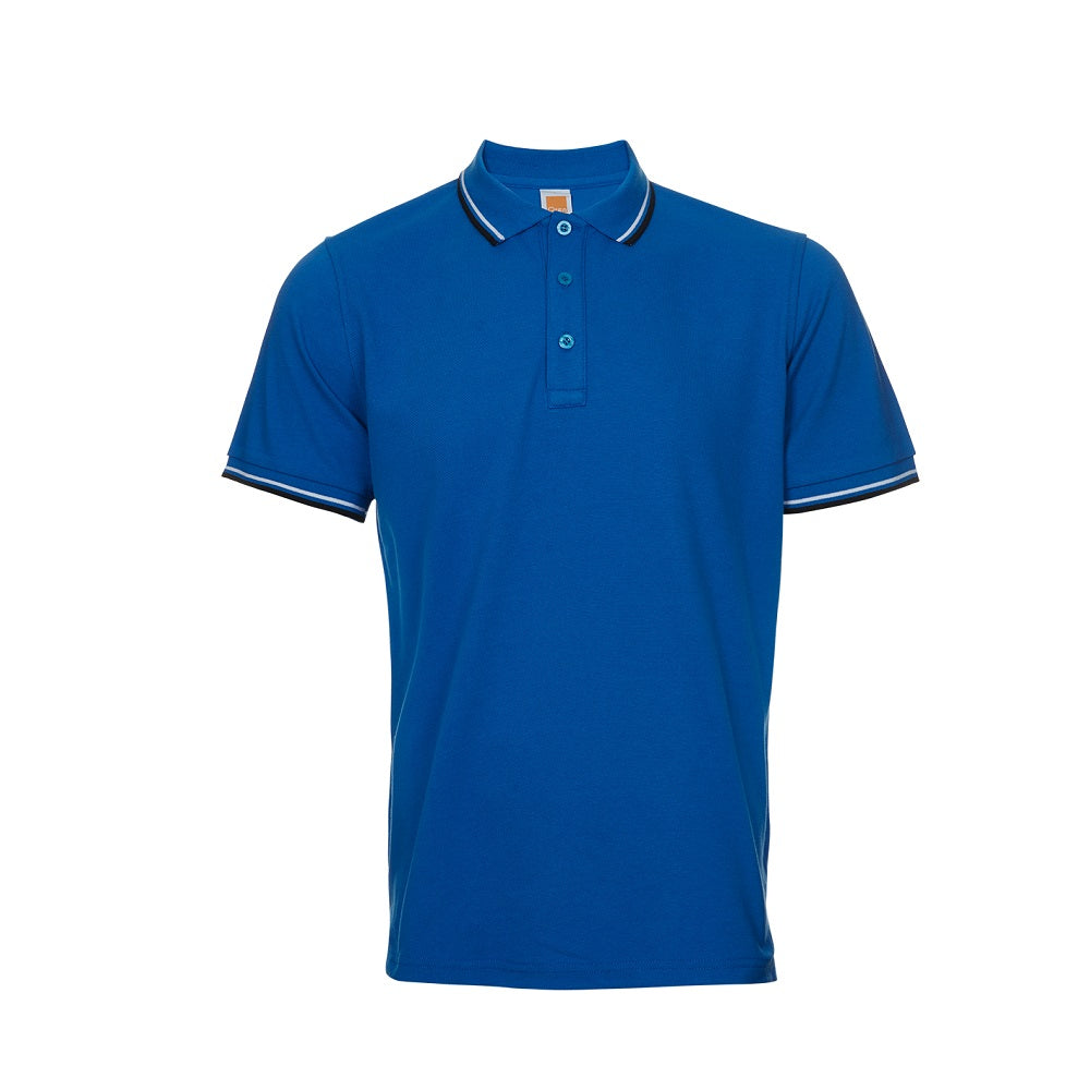 HC24 - Unisex CVC Honeycomb Tipped Collar & Cuff Polo Shirt 220-230gsm