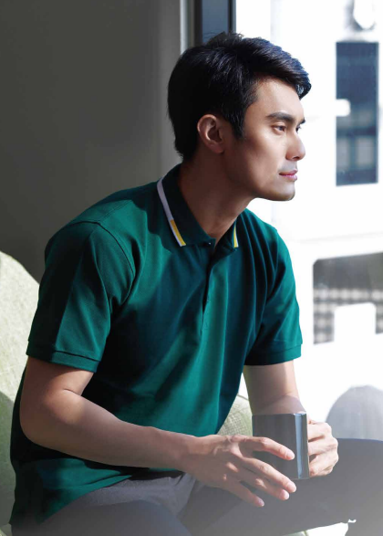 HC25 - Unisex CVC Honeycomb Polo Shirt 220-230gsm