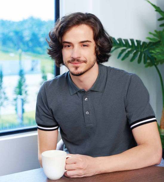 HC26 - Unisex CVC Honeycomb Polo Shirt 220-230gsm