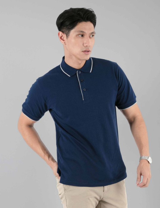 HC29 - Unisex CVC Honeycomb Tipped Collar & Cuff Polo Shirt 220-230gsm