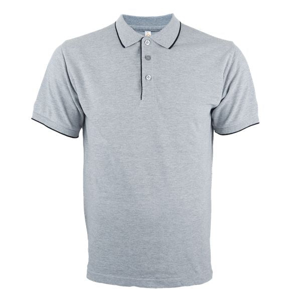 HC29 - Unisex CVC Honeycomb Tipped Collar & Cuff Polo Shirt 220-230gsm