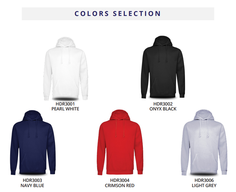 HDR30 - Beam Hoodie Without Zip
