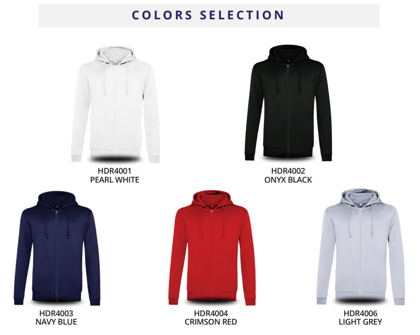 HDR40 - Beam Hoodie With Zip