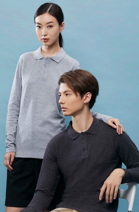 L02 - Honeycomb Classic Polo Long Sleeved- 210GSM