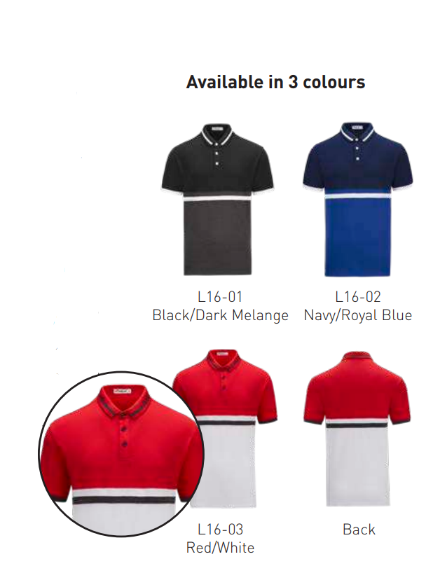 L1600 - Honeycomb Polo - 210GSM