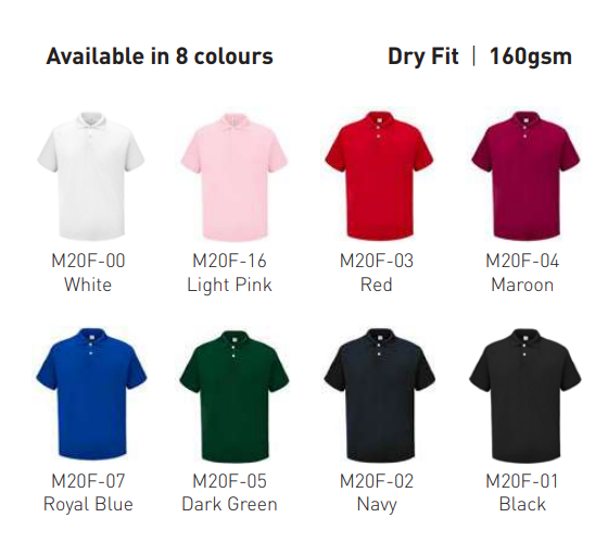 M2000 FEMALE - Microfiber Polo 160GSM