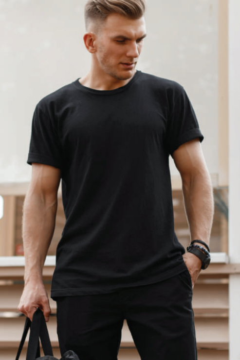 MAINE - Stateside Men's Crew Neck T-Shirt 180gsm