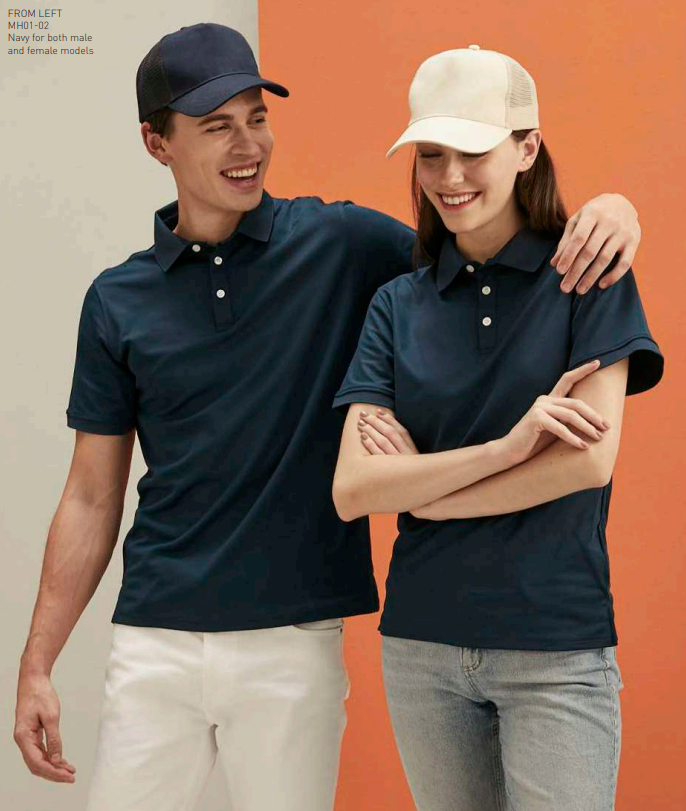 MH01 - Luxebrand Hybrid Polo 215gsm