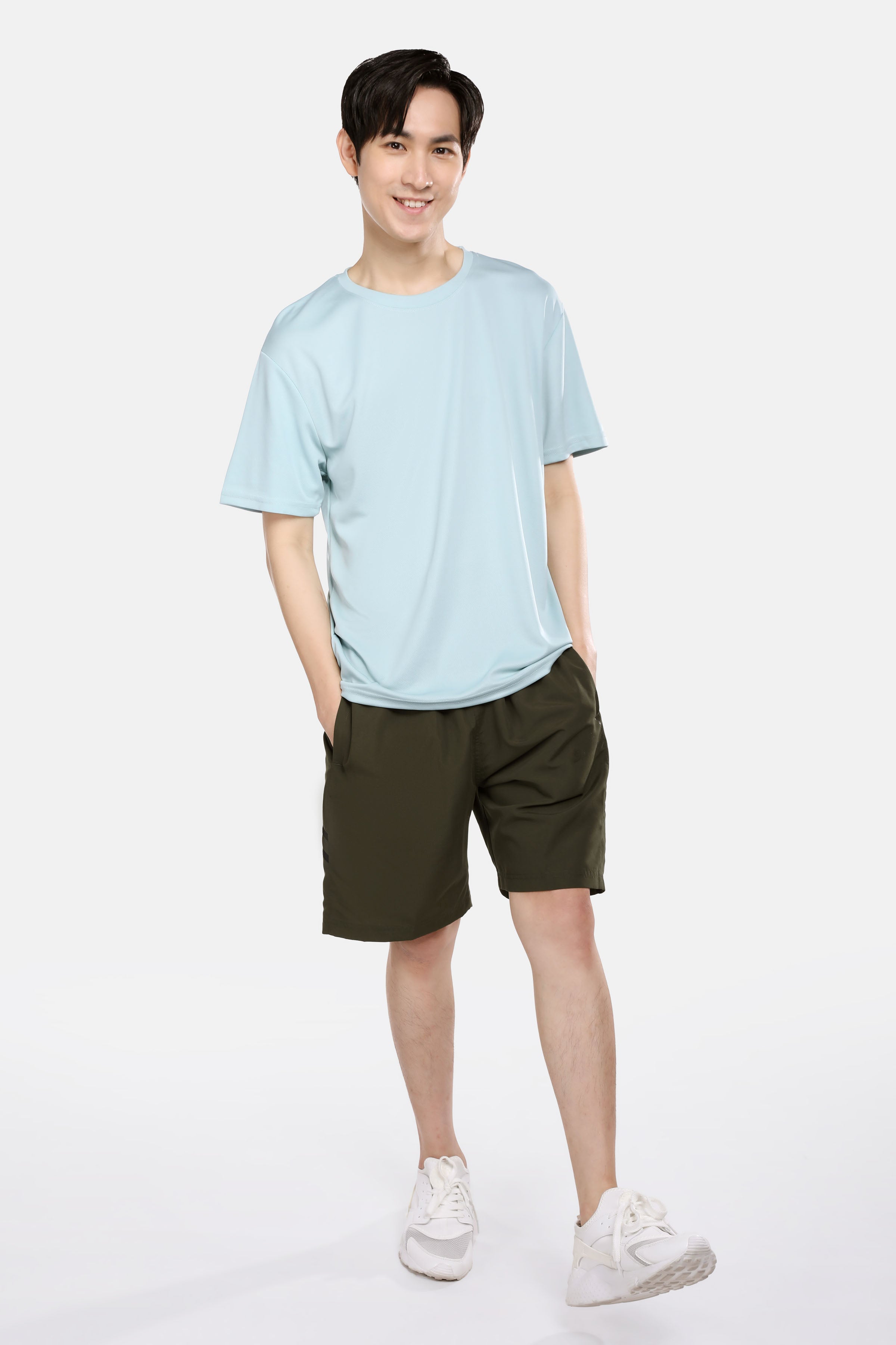 Men's Blue Haze Microfiber T-Shirt