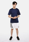 Men's Navy Microfiber T-Shirt