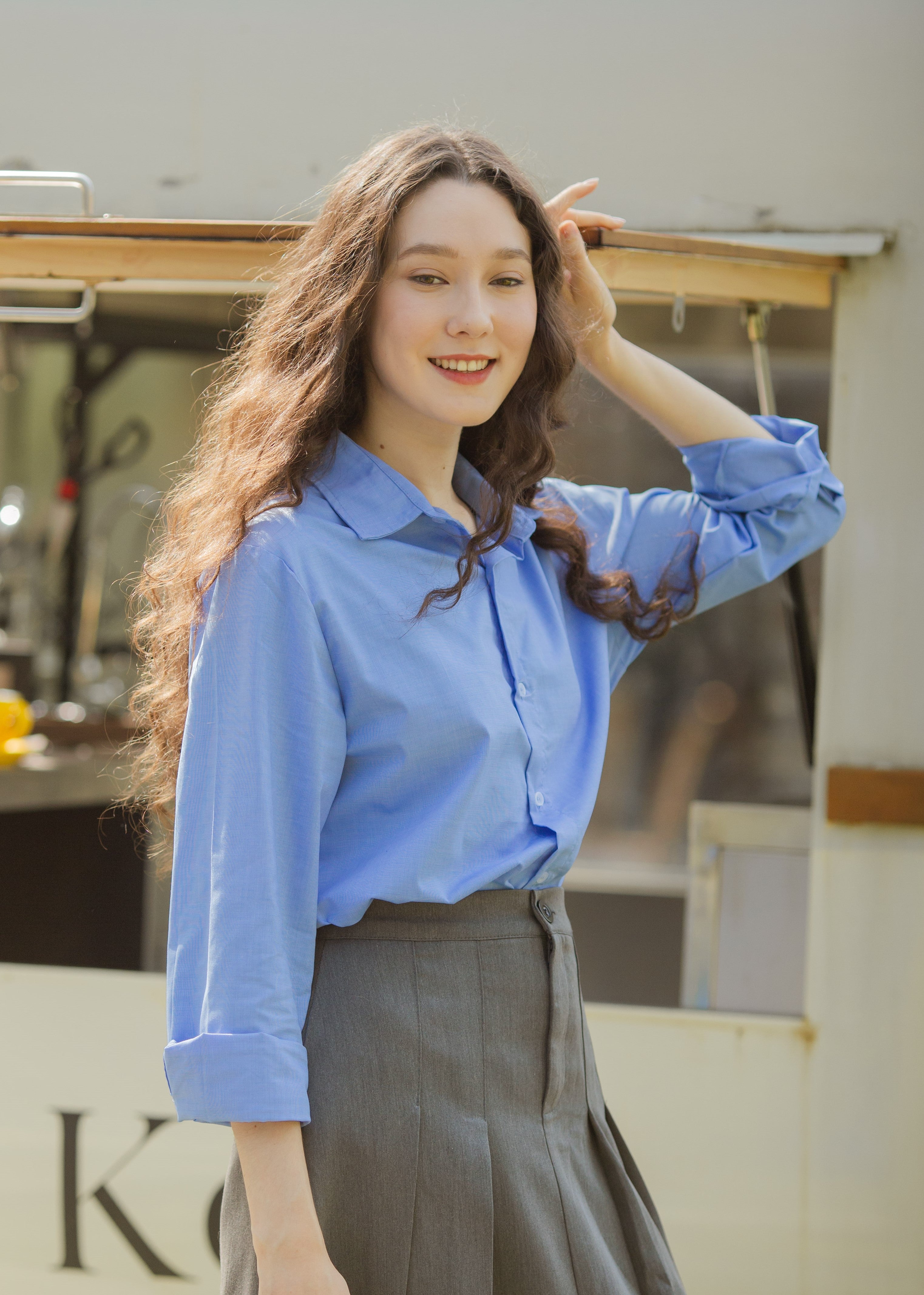 NHB2000 - North Harbour Cotton Rayon Shirt - Long Sleeve