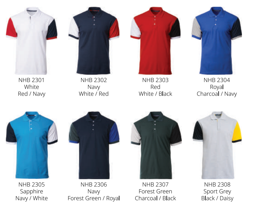 NHB2300 - North Harbour Murphy Polo