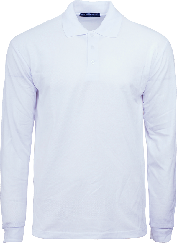 NHB24400 - North Harbour Long Sleeve Soft-Touch Polo