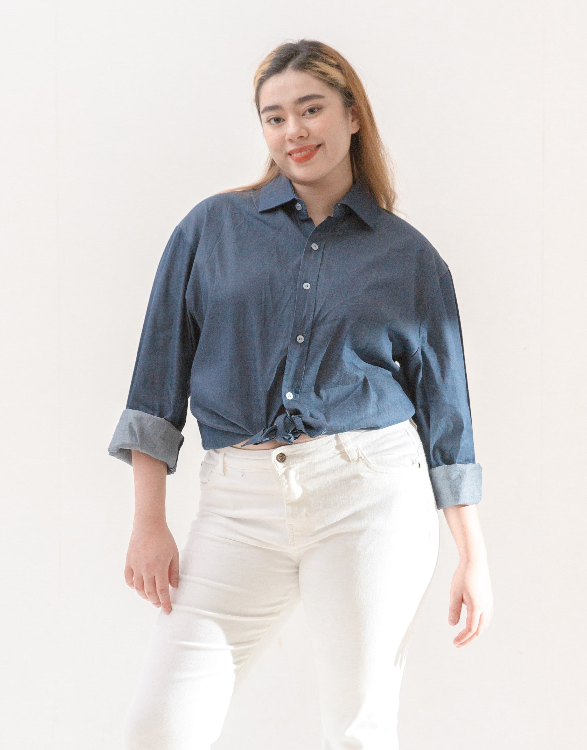 NHB3100 - North Harbour Virgil shirt - Soft Denim