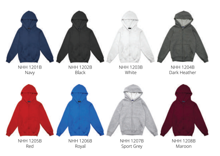 NHH 1200B - North Harbour Rhodes Hoodie-Youth