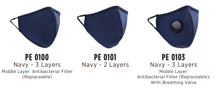 PE01 - Adult Reusable Face Mask
