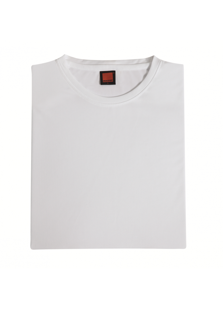 QD04 - Unisex 100% Microfibre Eyelet Short Sleeve T-shirt 160gsm