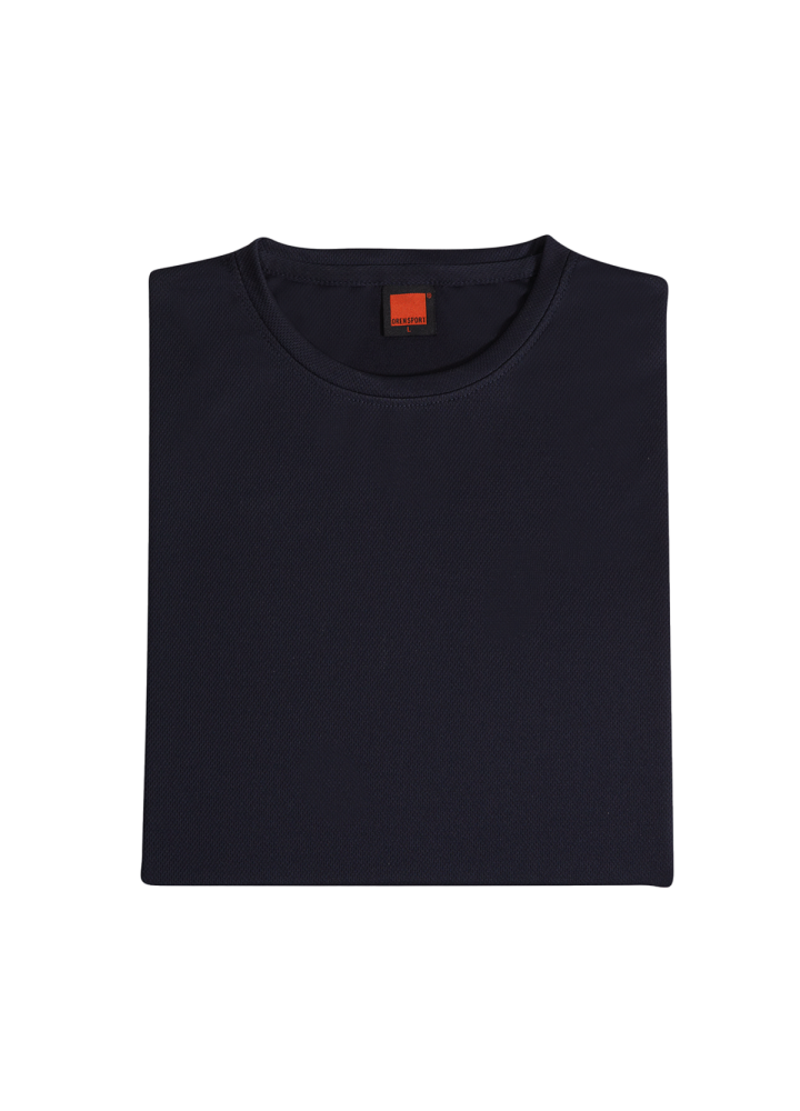QD04 - Unisex 100% Microfibre Eyelet Short Sleeve T-shirt 160gsm
