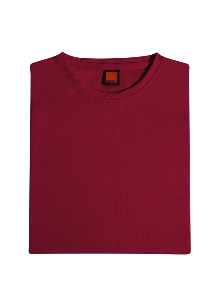 QD04 - Unisex 100% Microfibre Eyelet Short Sleeve T-shirt 160gsm