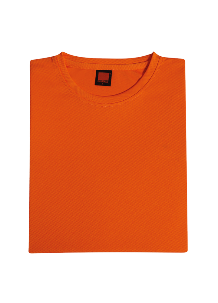 QD04 - Unisex 100% Microfibre Eyelet Short Sleeve T-shirt 160gsm