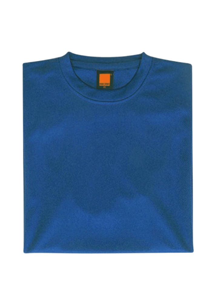 QD04 - Unisex 100% Microfibre Eyelet Short Sleeve T-shirt 160gsm