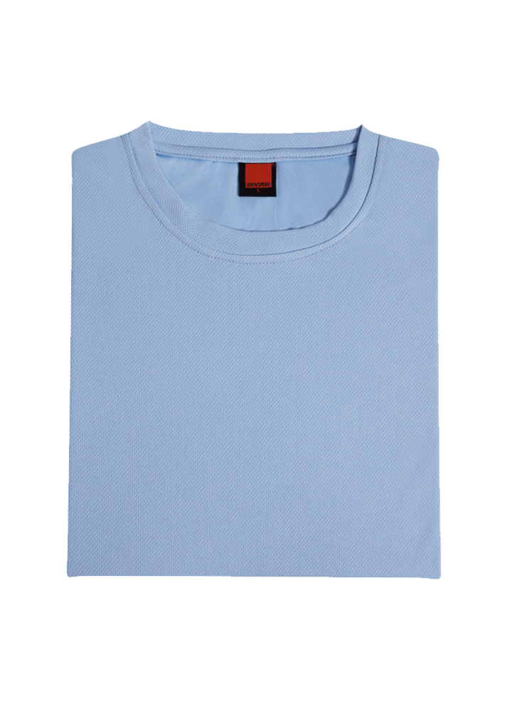 QD04 - Unisex 100% Microfibre Eyelet Short Sleeve T-shirt 160gsm