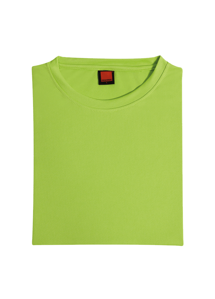QD04 - Unisex 100% Microfibre Eyelet Short Sleeve T-shirt 160gsm