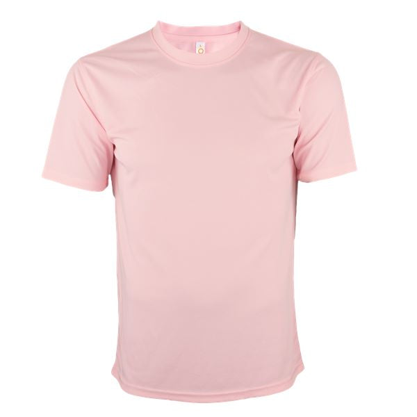 QD04 - Unisex 100% Microfibre Eyelet Short Sleeve T-shirt 160gsm