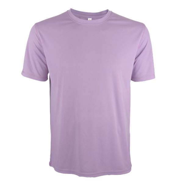 QD04 - Unisex 100% Microfibre Eyelet Short Sleeve T-shirt 160gsm