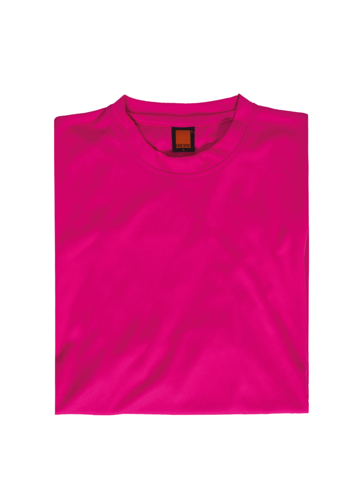 QD04 - Unisex 100% Microfibre Eyelet Short Sleeve T-shirt 160gsm