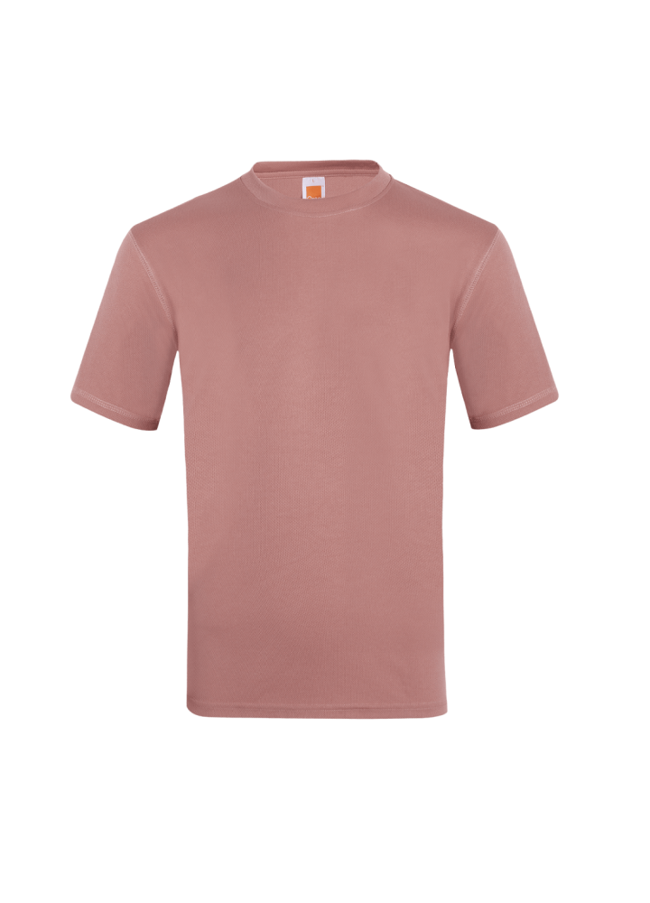 QD04 - Unisex 100% Microfibre Eyelet Short Sleeve T-shirt 160gsm