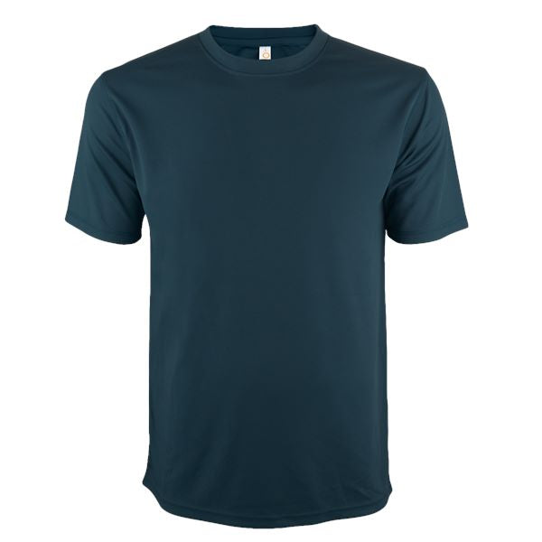 QD04 - Unisex 100% Microfibre Eyelet Short Sleeve T-shirt 160gsm