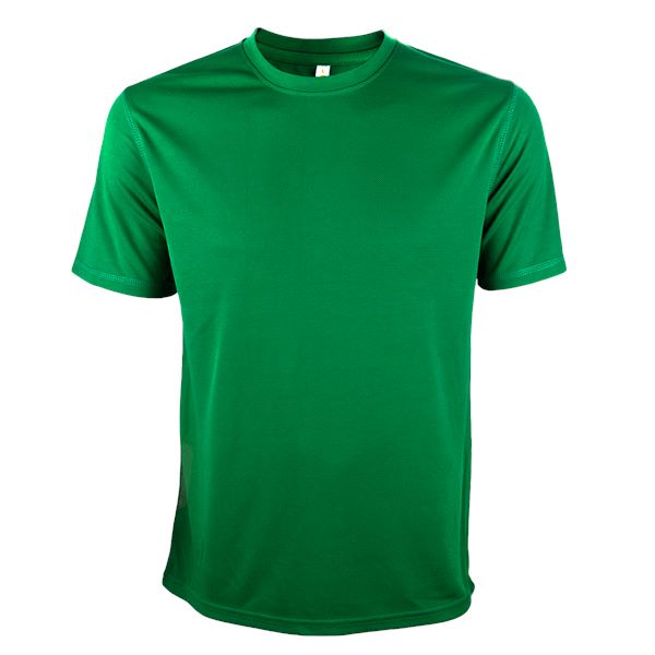 QD04 - Unisex 100% Microfibre Eyelet Short Sleeve T-shirt 160gsm