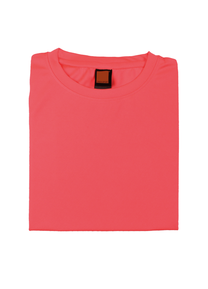 QD04 - Unisex 100% Microfibre Eyelet Short Sleeve T-shirt 160gsm