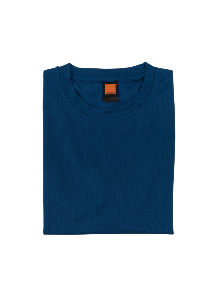 QD04 - Unisex 100% Microfibre Eyelet Short Sleeve T-shirt 160gsm