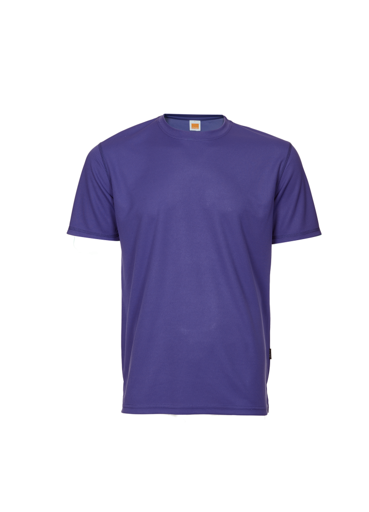 QD04 - Unisex 100% Microfibre Eyelet Short Sleeve T-shirt 160gsm