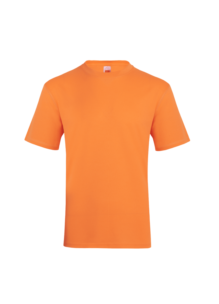 QD04 - Unisex 100% Microfibre Eyelet Short Sleeve T-shirt 160gsm