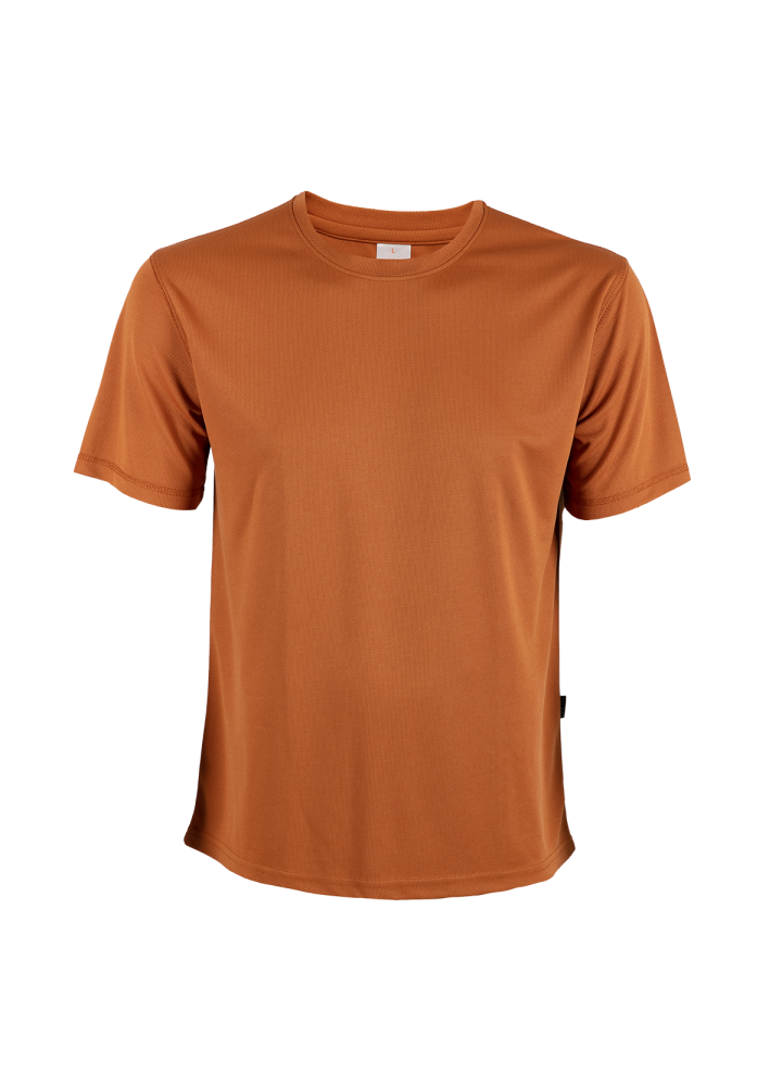 QD04 - Unisex 100% Microfibre Eyelet Short Sleeve T-shirt 160gsm