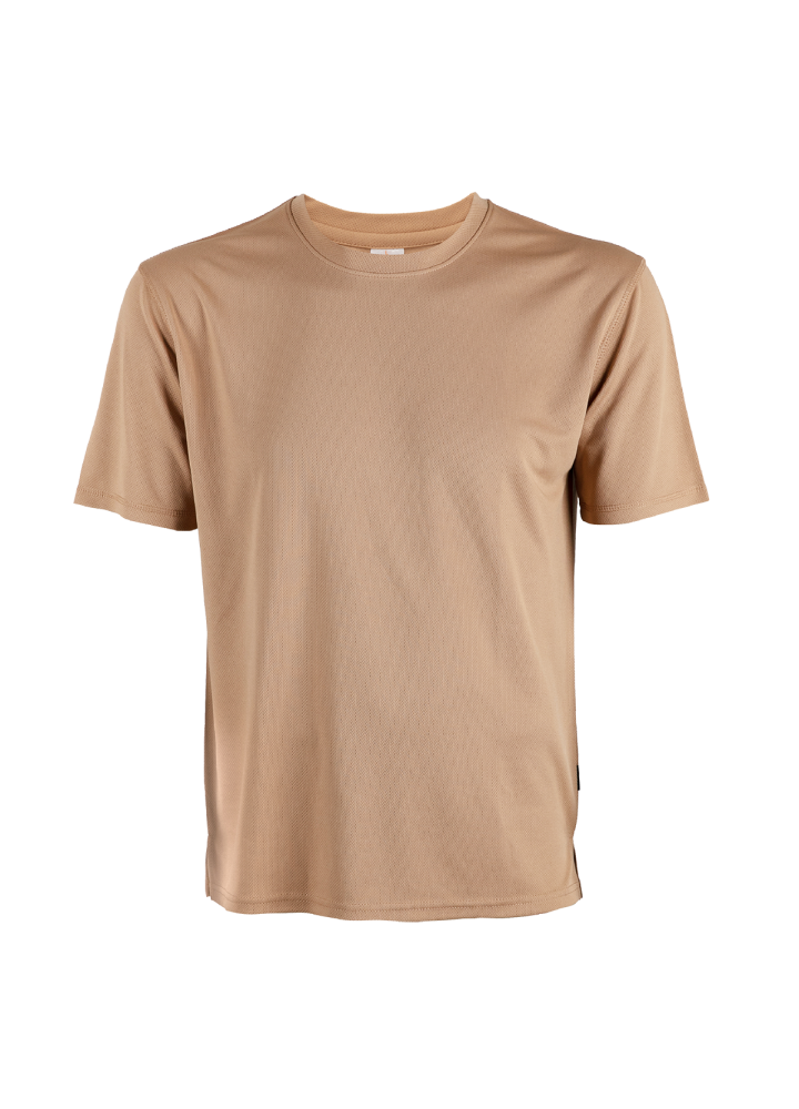QD04 - Unisex 100% Microfibre Eyelet Short Sleeve T-shirt 160gsm