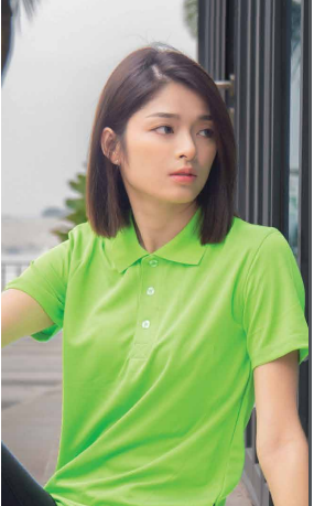 QD06 - Unisex 100% Microfibre Eyelet Short Sleeve Polo Shirt 160gsm