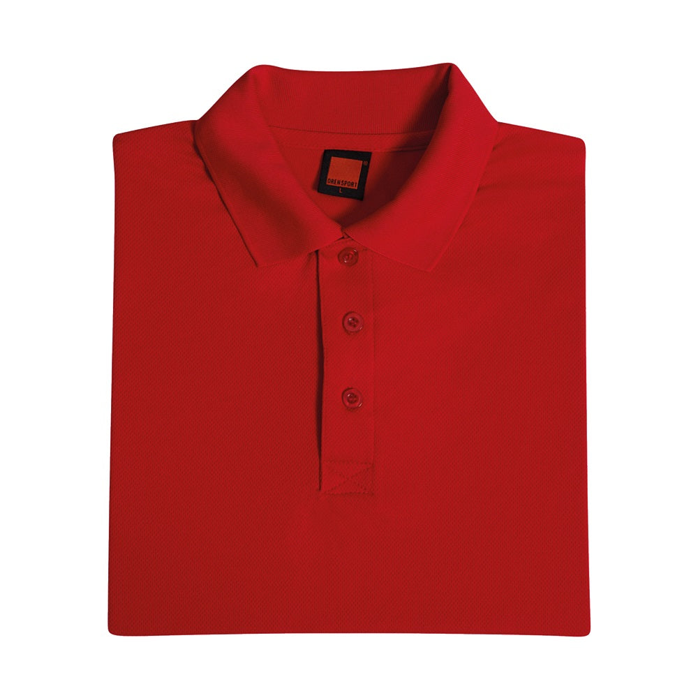 QD06 - Unisex 100% Microfibre Eyelet Short Sleeve Polo Shirt 160gsm
