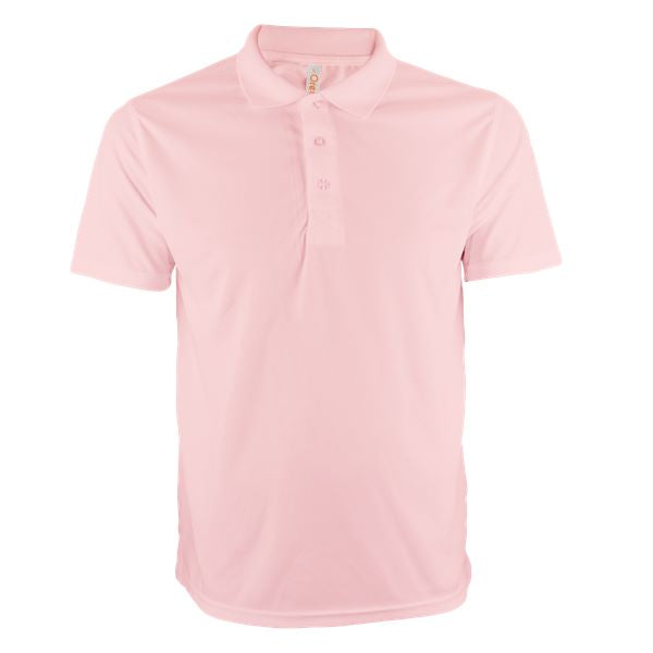 QD06 - Unisex 100% Microfibre Eyelet Short Sleeve Polo Shirt 160gsm