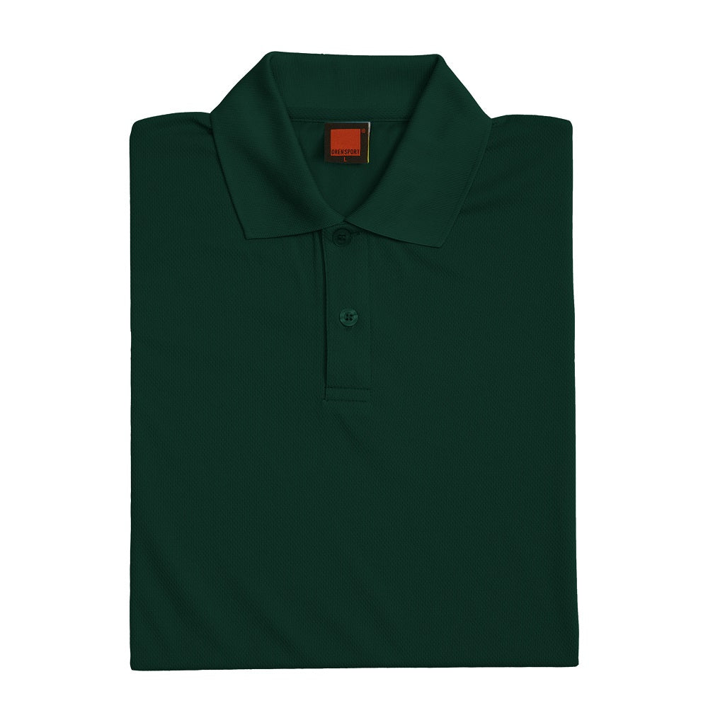 QD06 - Unisex 100% Microfibre Eyelet Short Sleeve Polo Shirt 160gsm