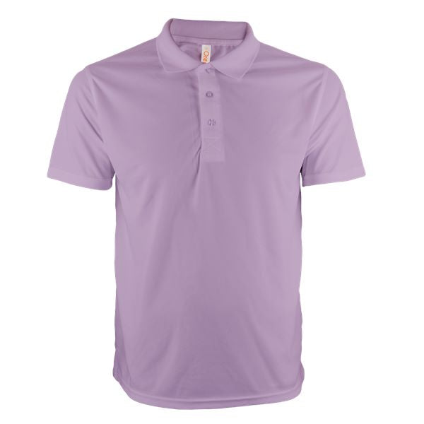 QD06 - Unisex 100% Microfibre Eyelet Short Sleeve Polo Shirt 160gsm