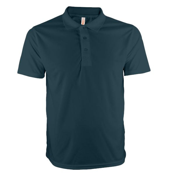 QD06 - Unisex 100% Microfibre Eyelet Short Sleeve Polo Shirt 160gsm